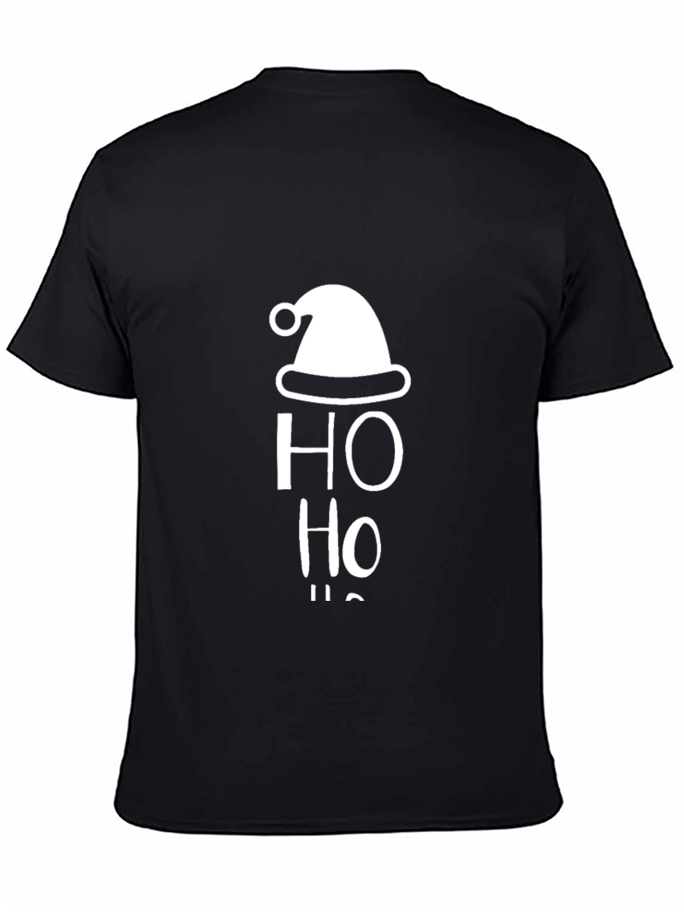 Festive Ho Ho Ho Santa Hat T-Shirt