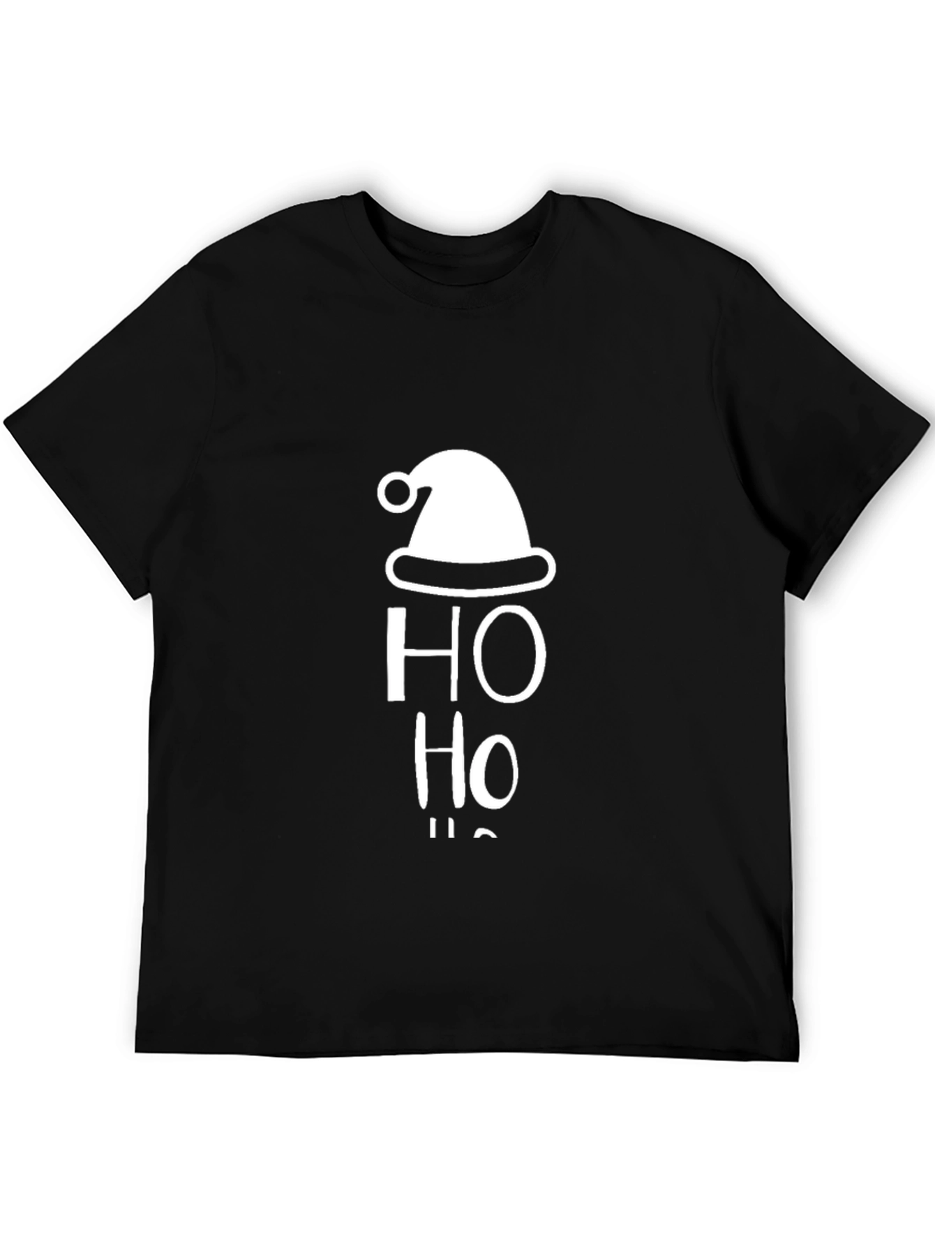 Festive Ho Ho Ho Santa Hat T-Shirt