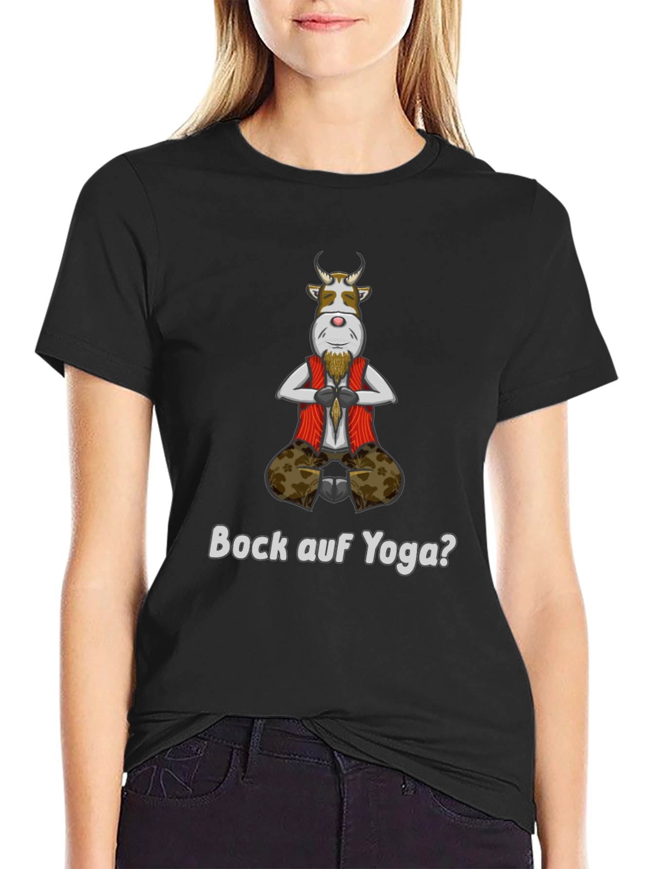 Yoga Cow Graphic Tee - Bock auf Yoga?