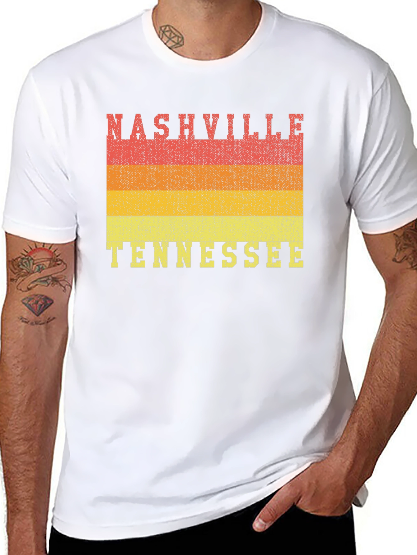 Nashville Tennessee Retro T-Shirt