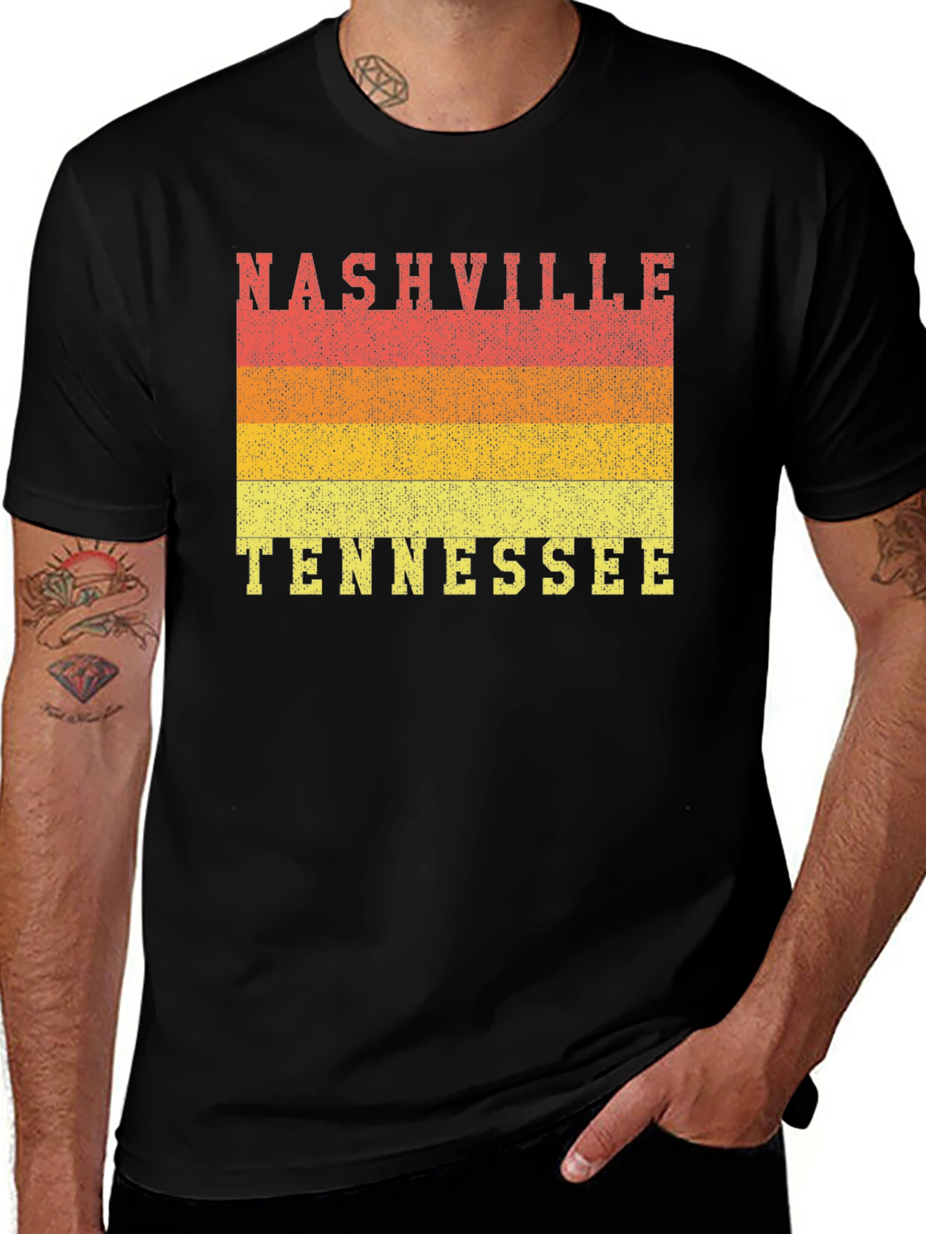 Nashville Tennessee Retro T-Shirt