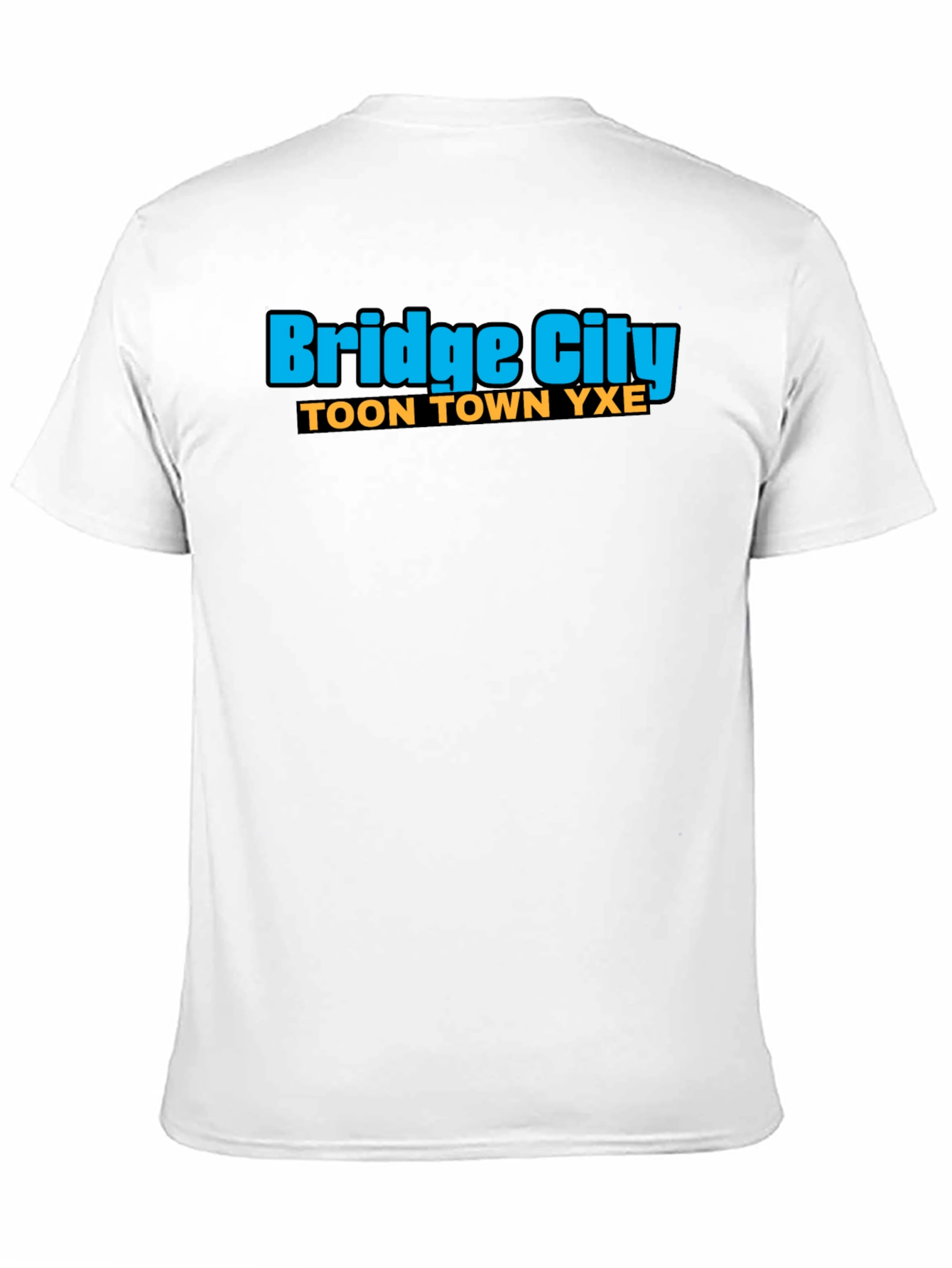 Bridge City Toon Town YXE Black T-Shirt
