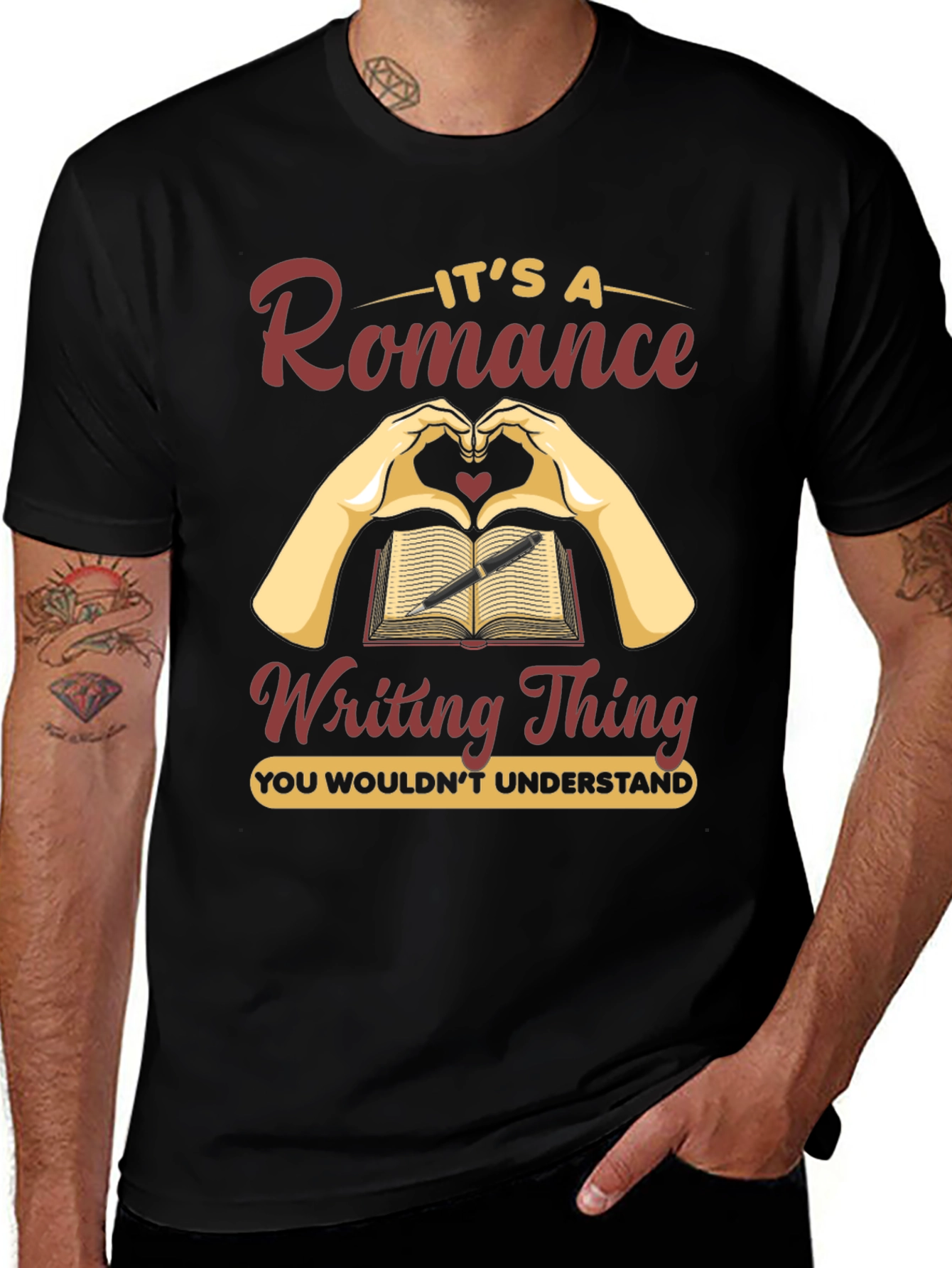 Romance Writing T-Shirt - Book Lover Tee