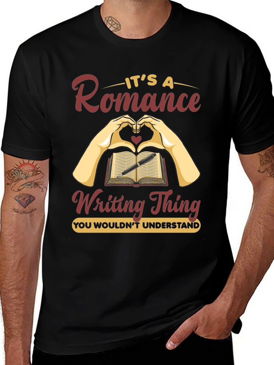 Romance Writing T-Shirt - Book Lover Tee