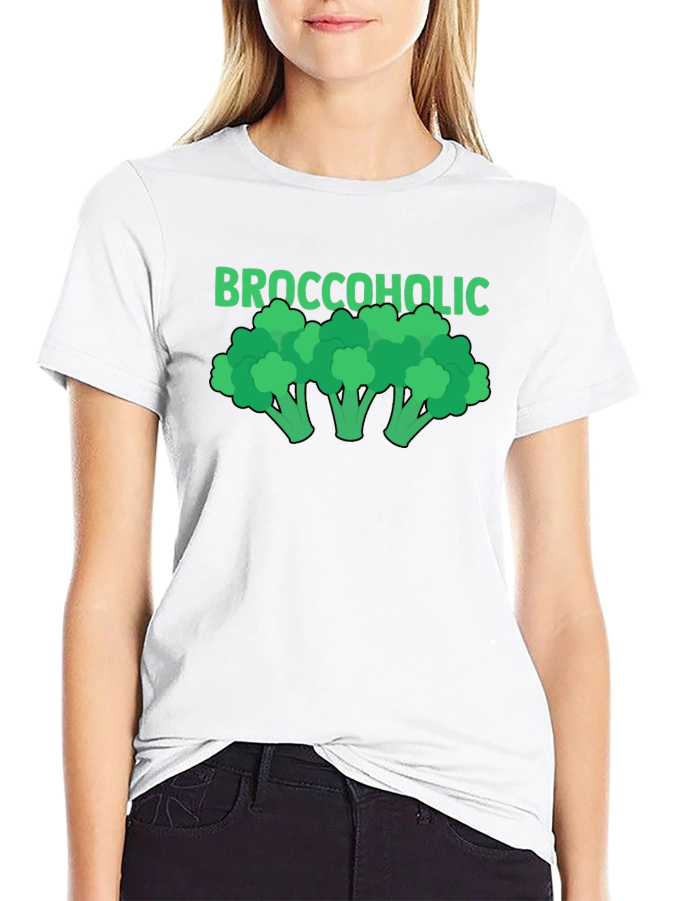 Broccoholic T-Shirt - Funny Vegetarian Tee