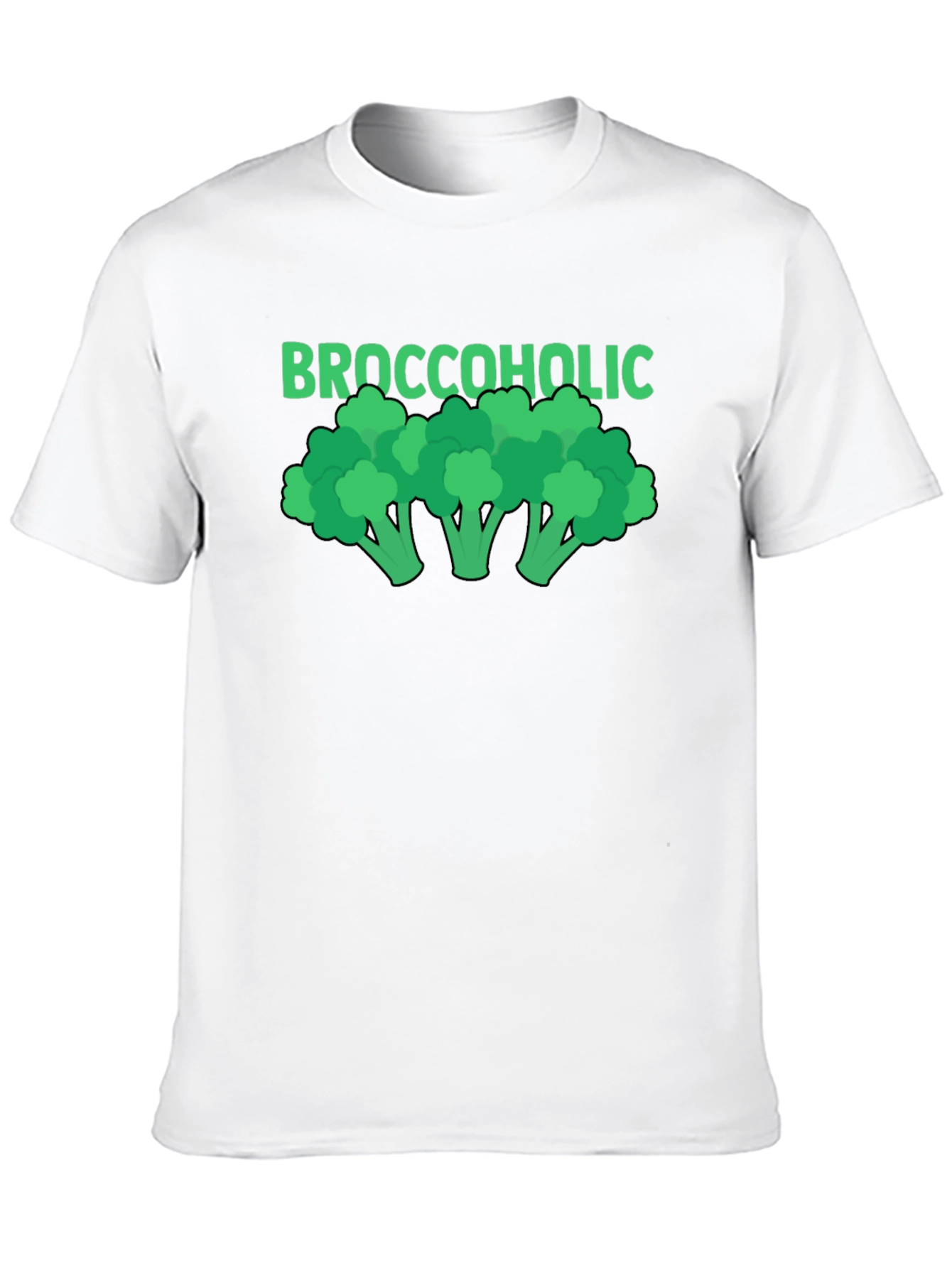 Broccoholic T-Shirt - Funny Vegetarian Tee