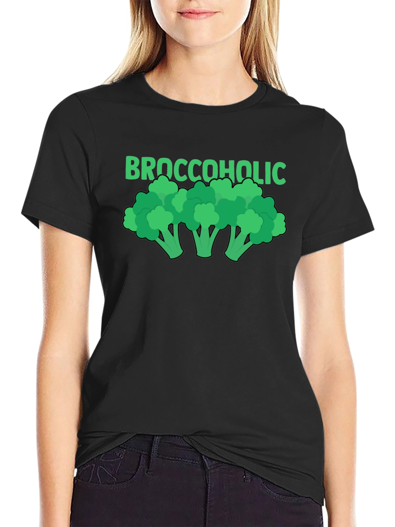 Broccoholic T-Shirt - Funny Vegetarian Tee