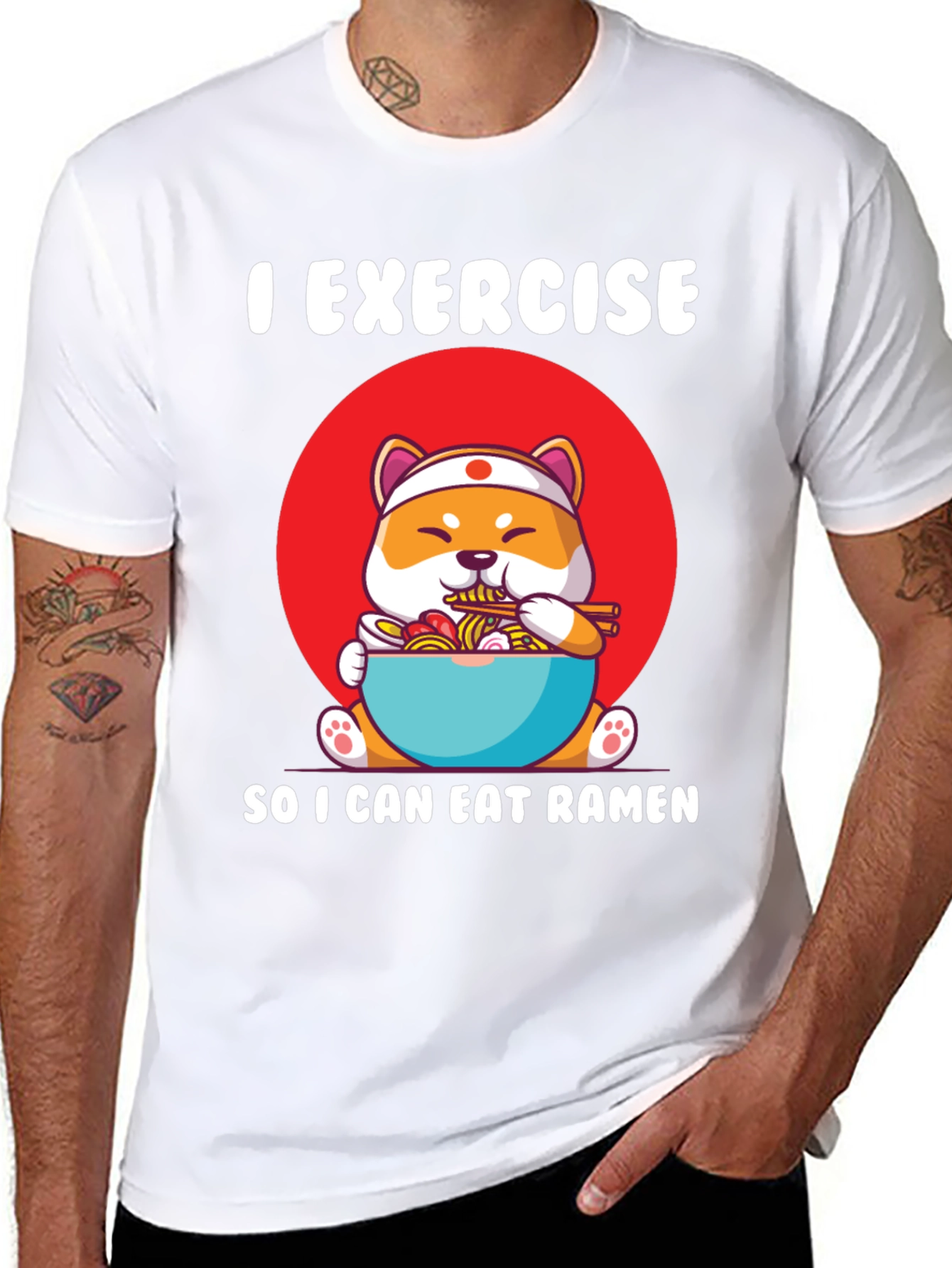 Exercise for Ramen T-Shirt