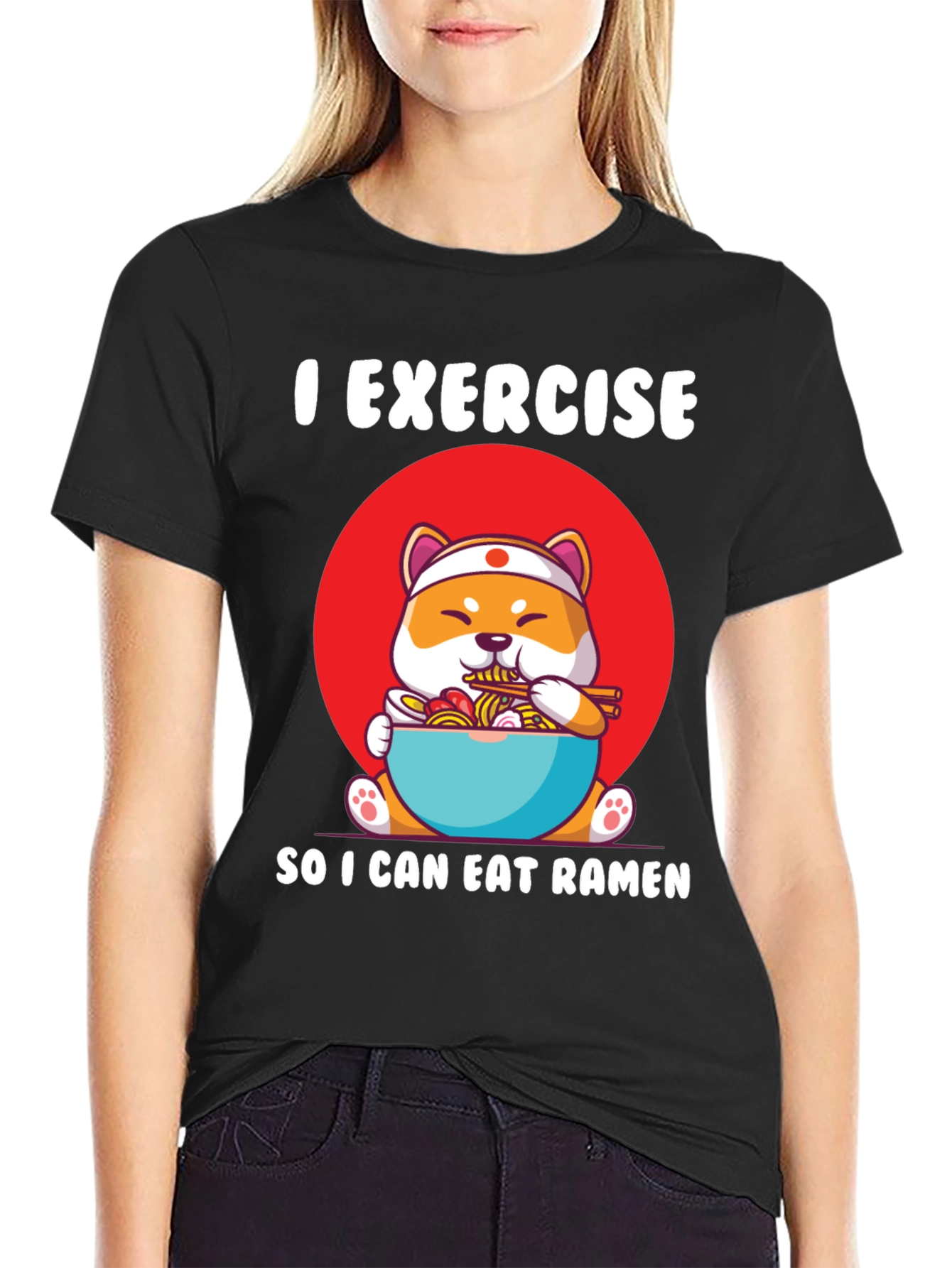 Exercise for Ramen T-Shirt