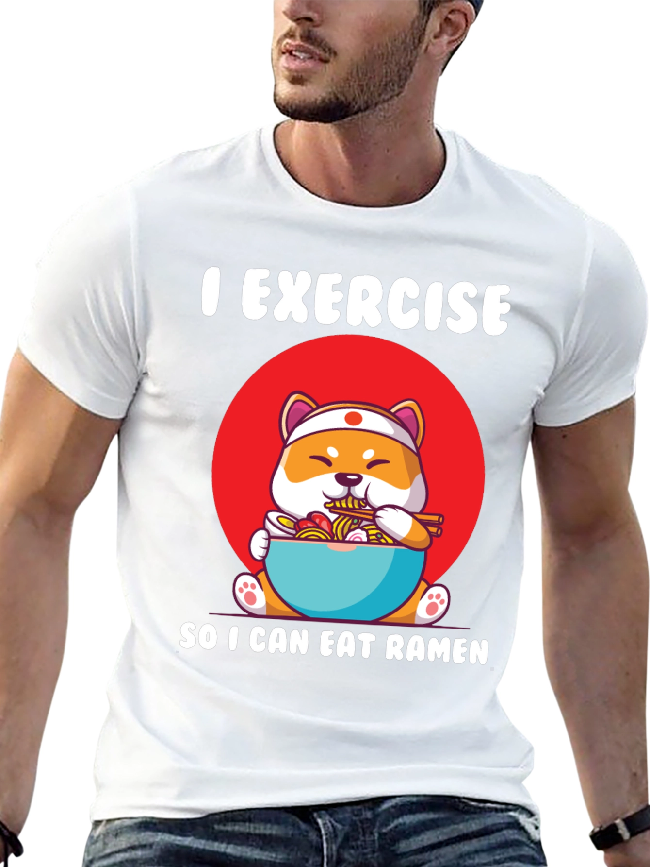 Exercise for Ramen T-Shirt