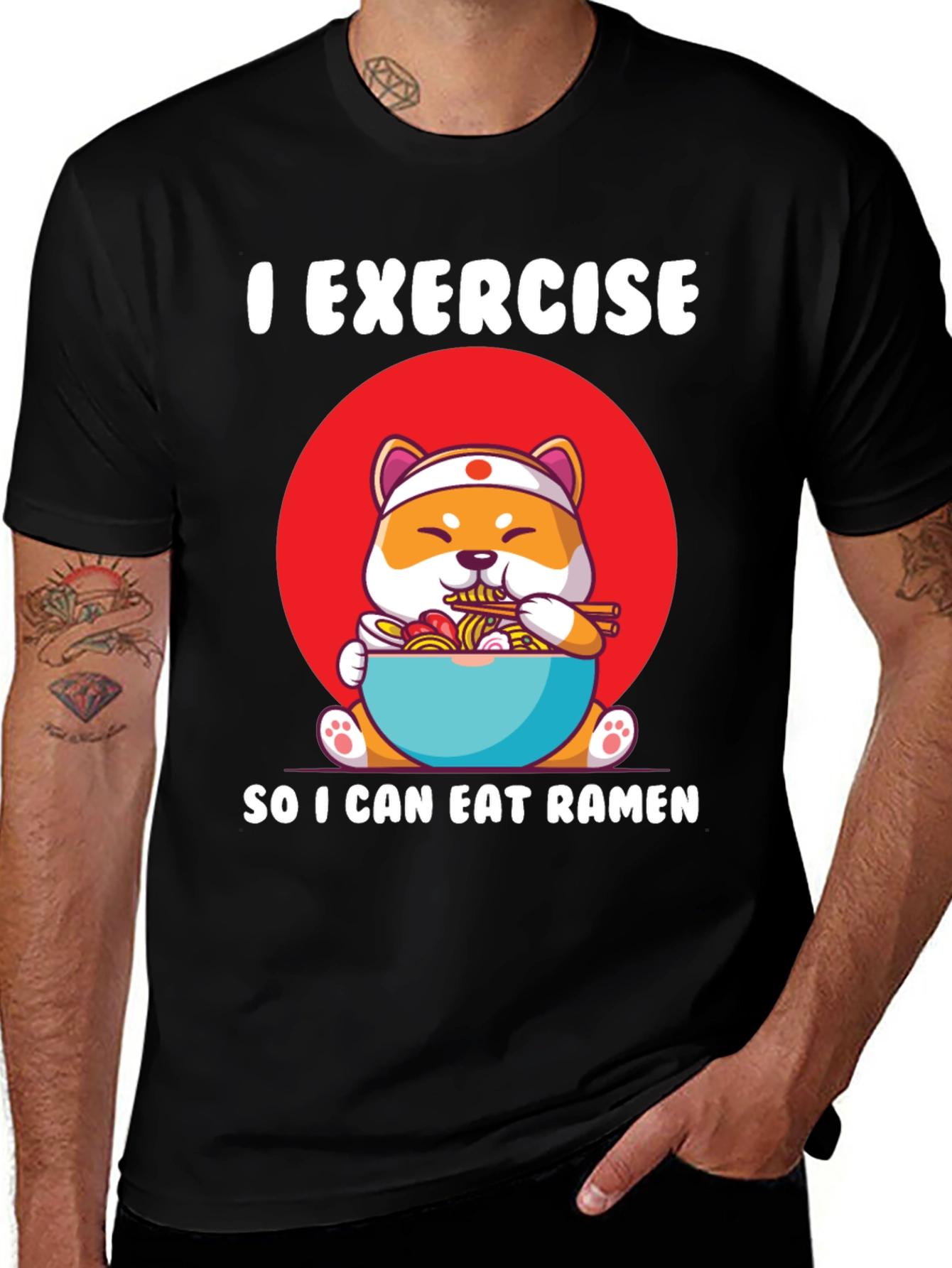 Exercise for Ramen T-Shirt