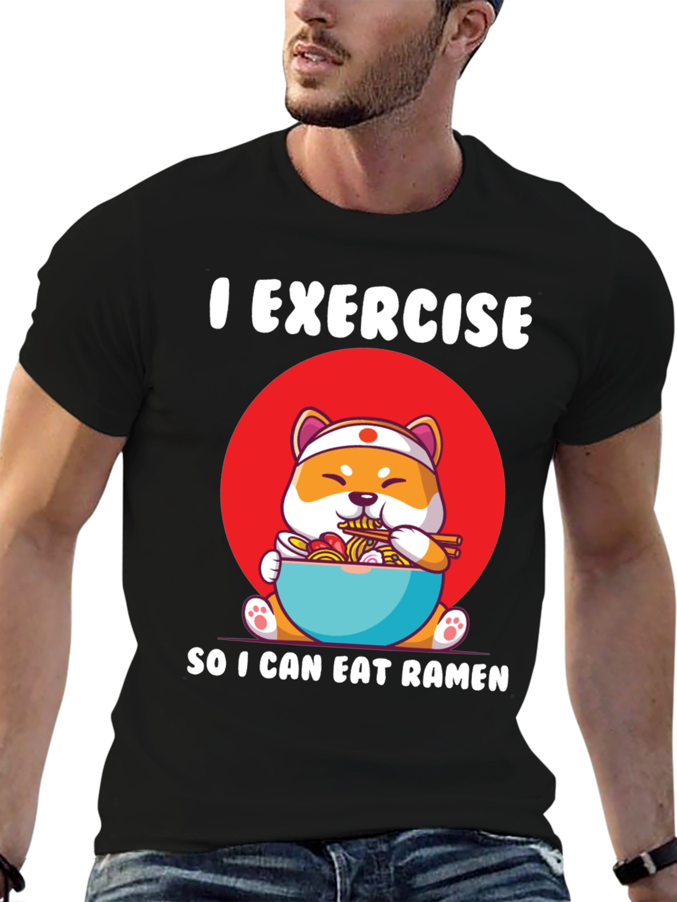 Exercise for Ramen T-Shirt