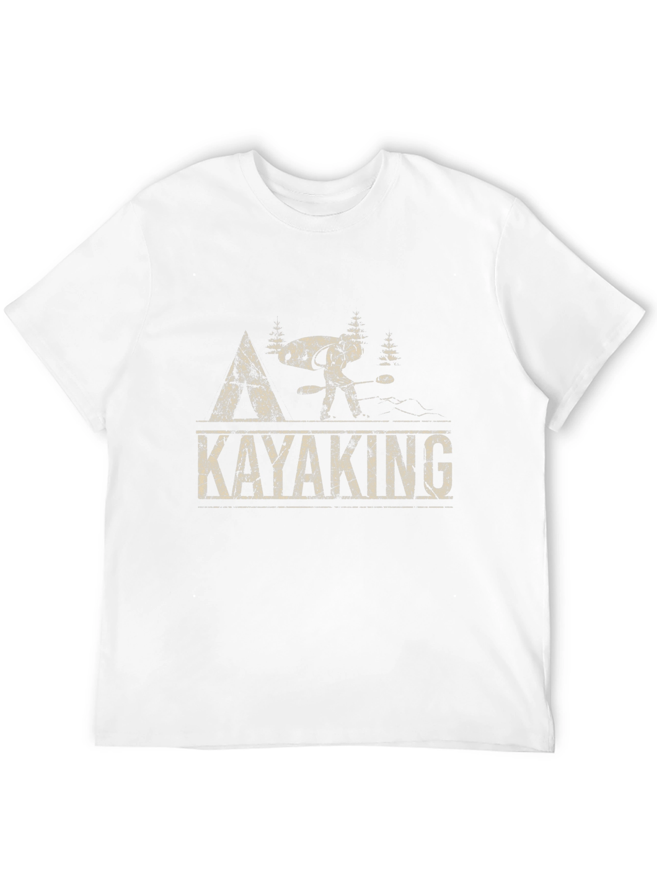 Kayaking Adventure Graphic Tee - Black