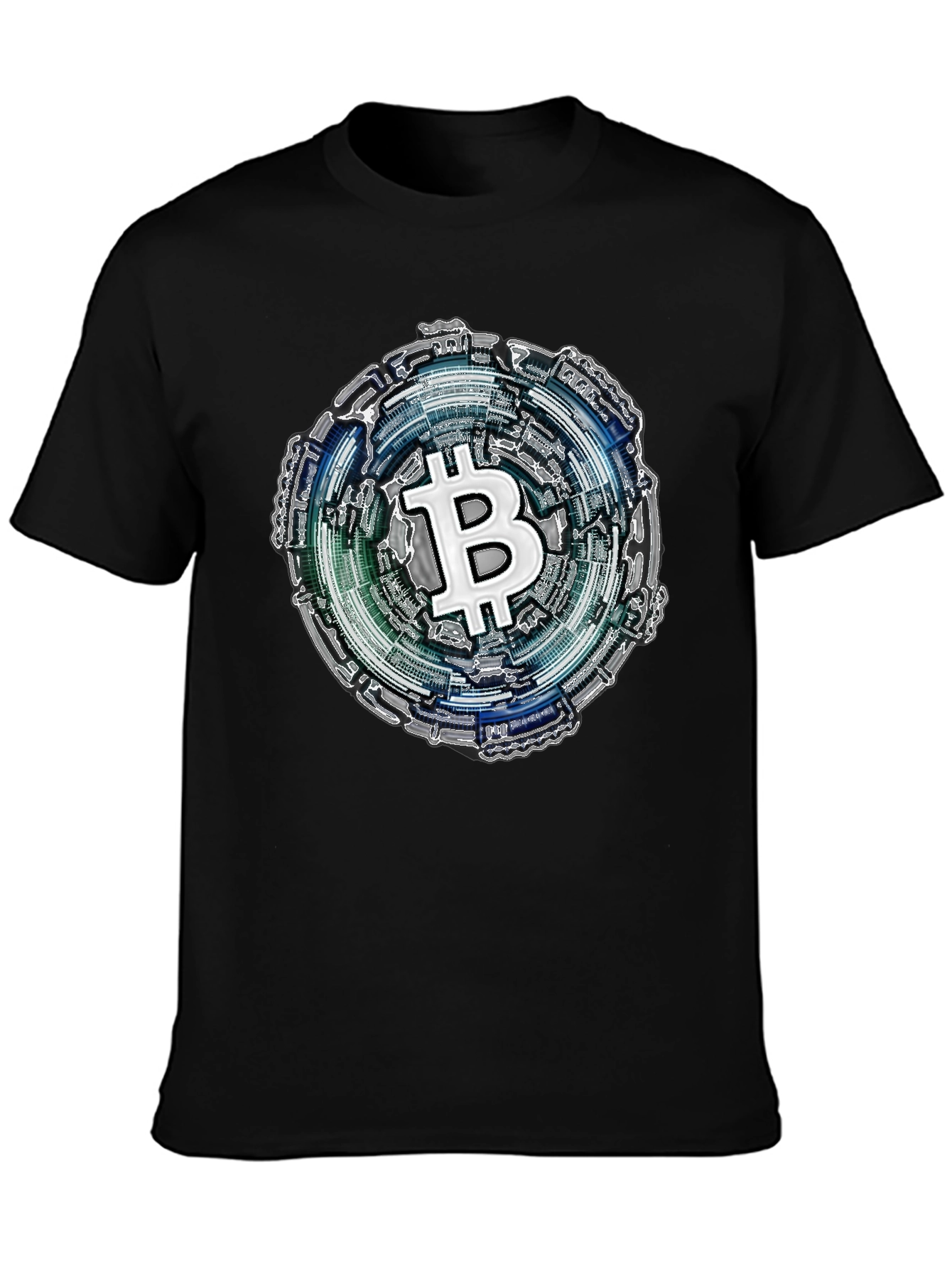 Bitcoin Crypto T-Shirt - Black
