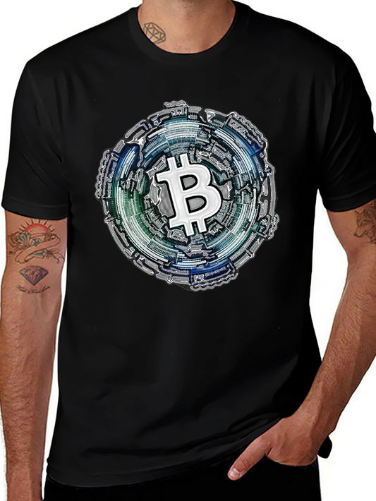 Bitcoin Crypto T-Shirt - Black