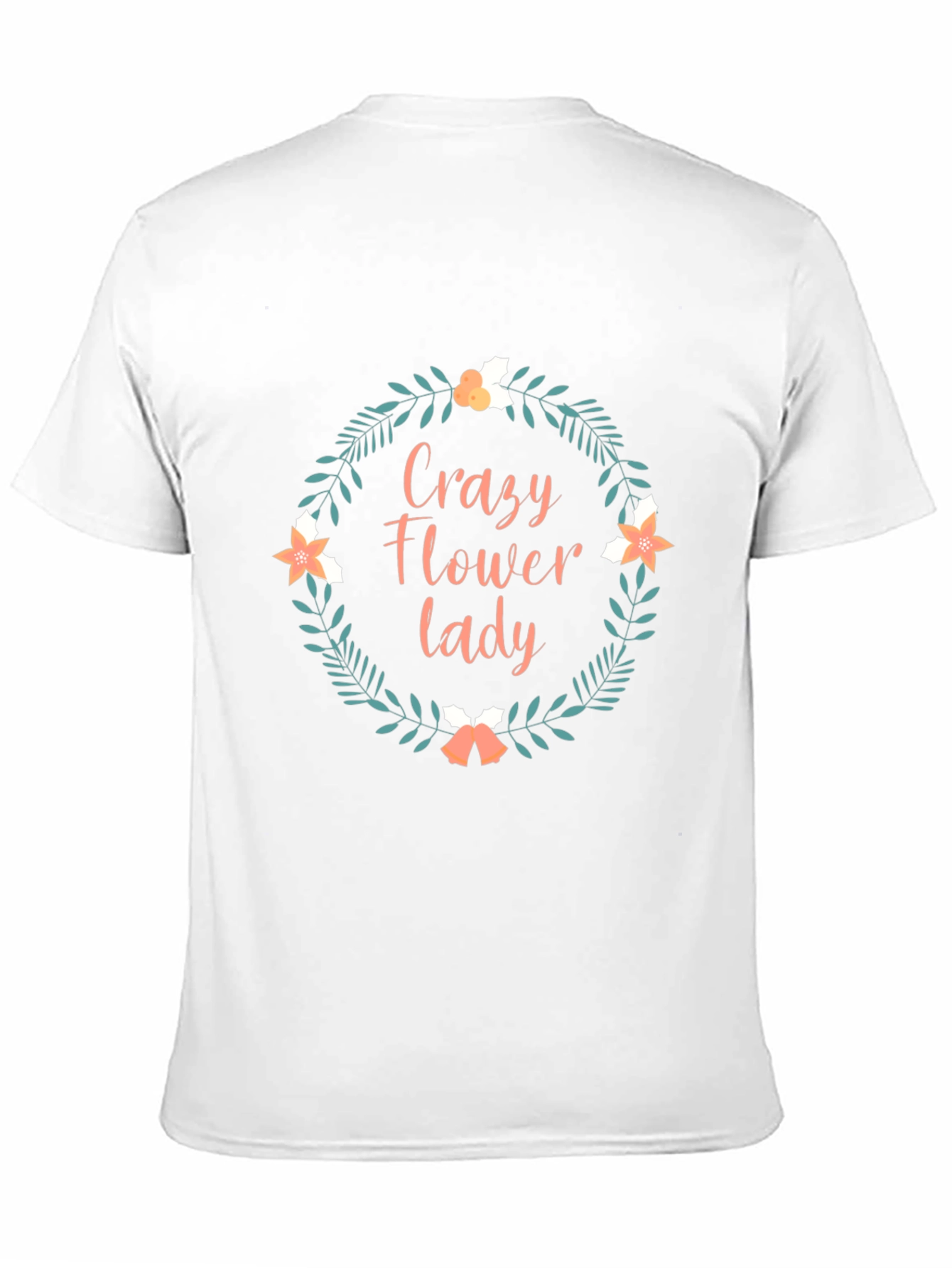 Crazy Flower Lady T-Shirt