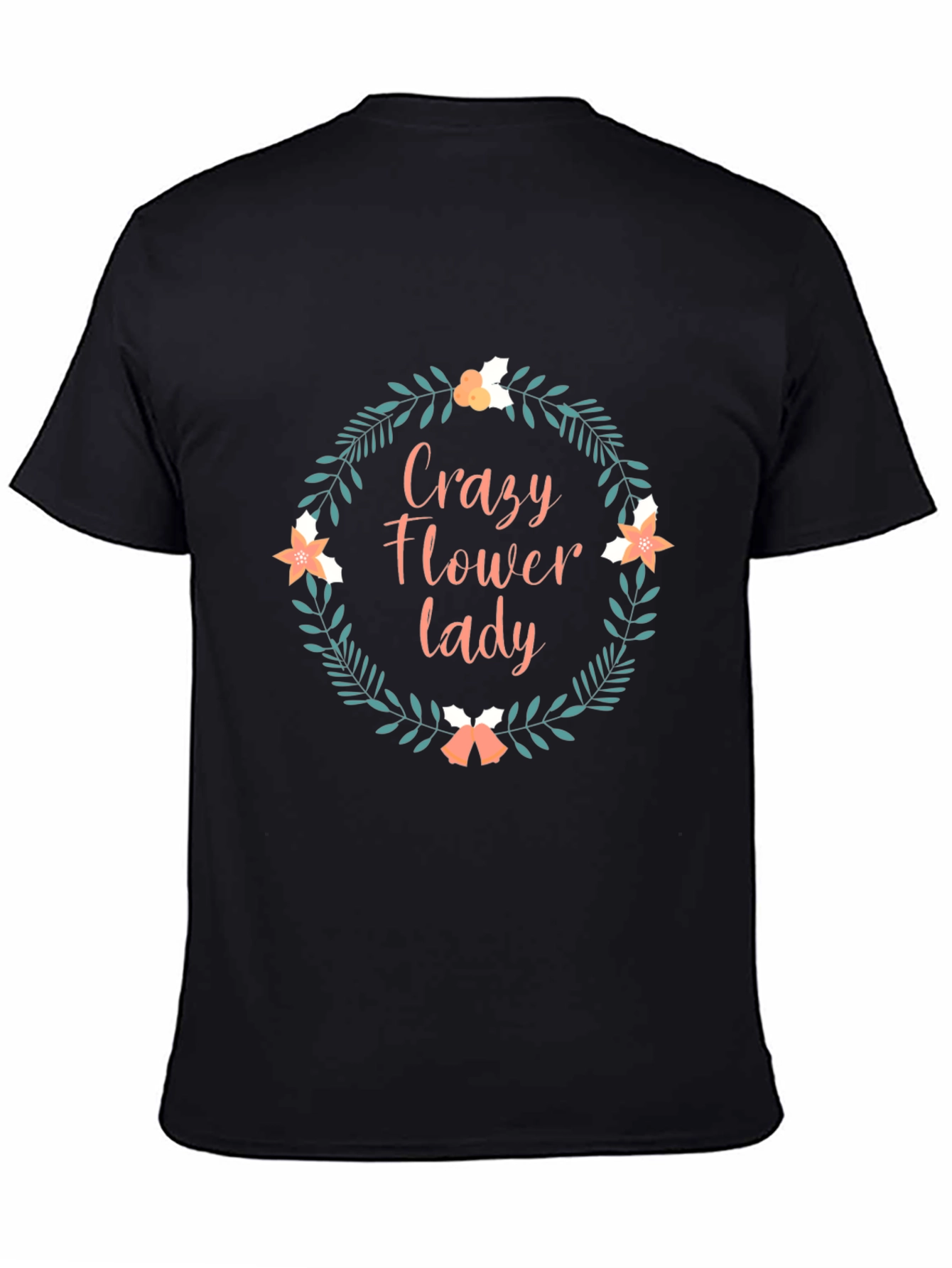 Crazy Flower Lady T-Shirt