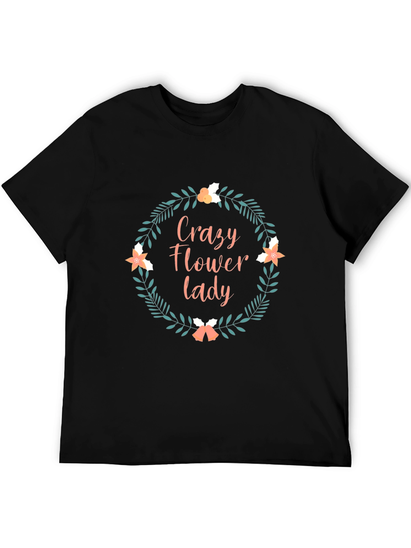 Crazy Flower Lady T-Shirt