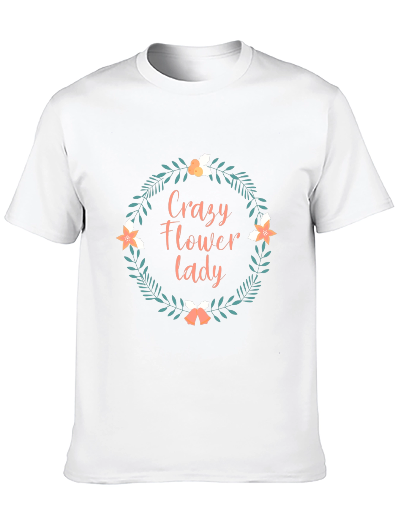 Crazy Flower Lady T-Shirt
