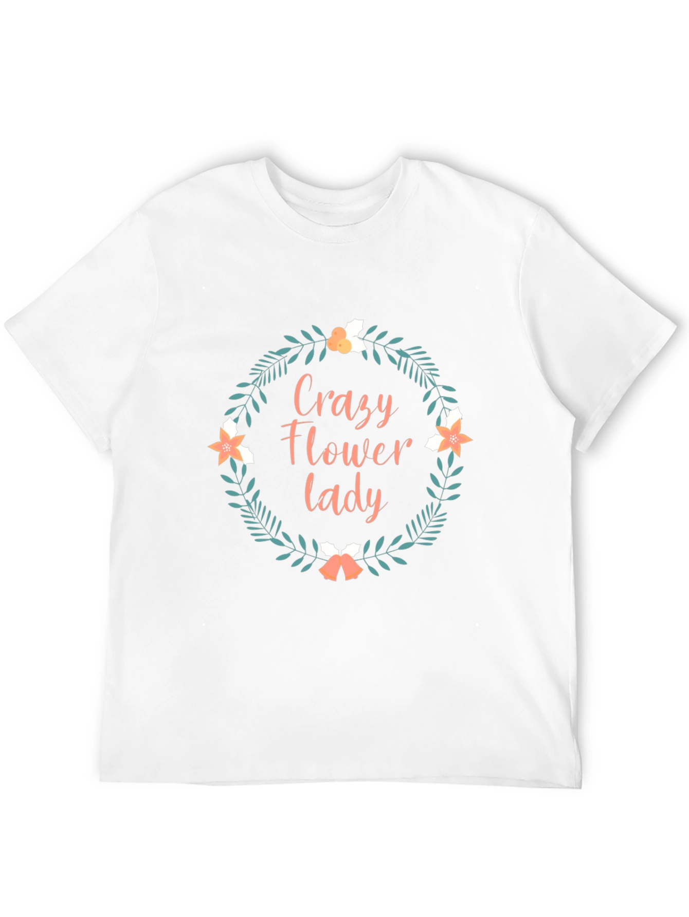 Crazy Flower Lady T-Shirt