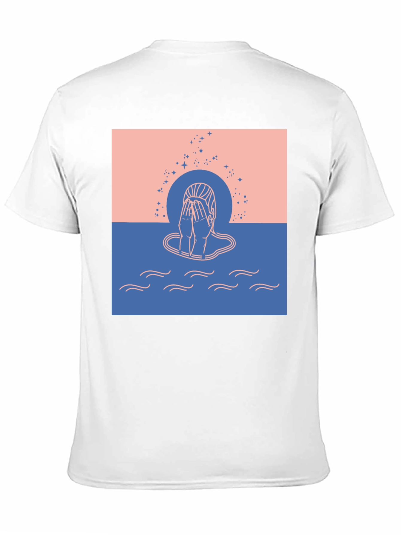 Contemplative Graphic Tee - Unisex Black T-Shirt