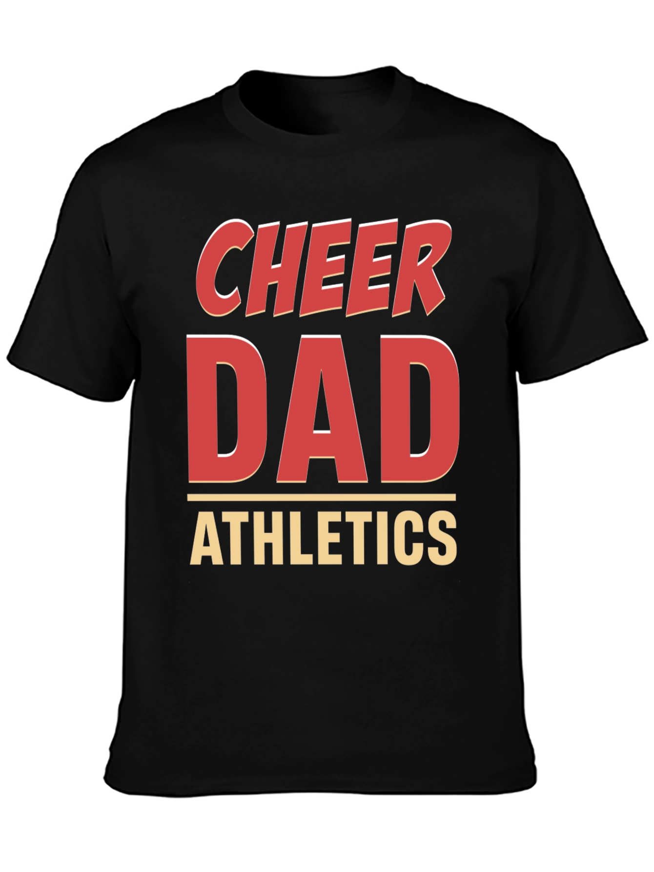Cheer Dad Athletics Graphic T-Shirt