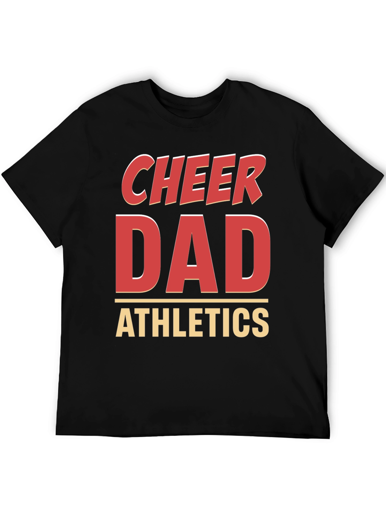 Cheer Dad Athletics Graphic T-Shirt