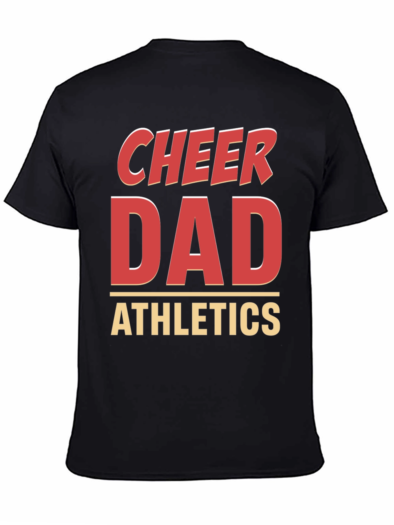 Cheer Dad Athletics Graphic T-Shirt