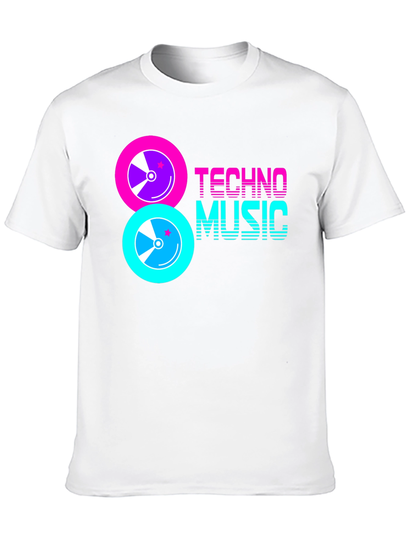 Techno Music Graphic T-Shirt