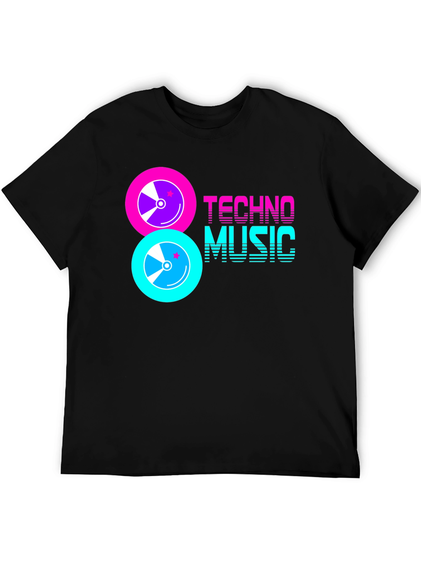 Techno Music Graphic T-Shirt