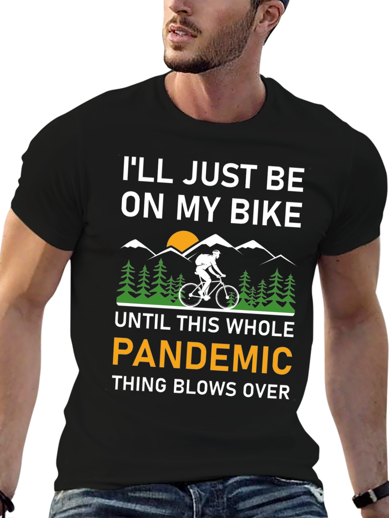 Bike Lover Pandemic T-Shirt