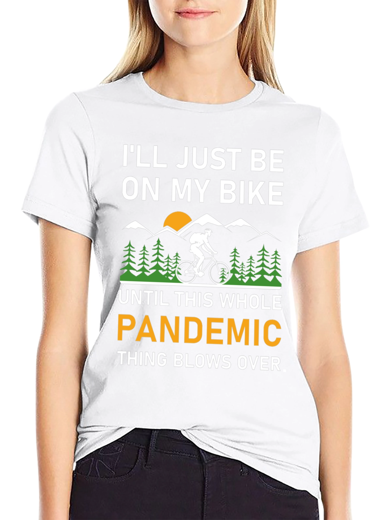 Bike Lover Pandemic T-Shirt