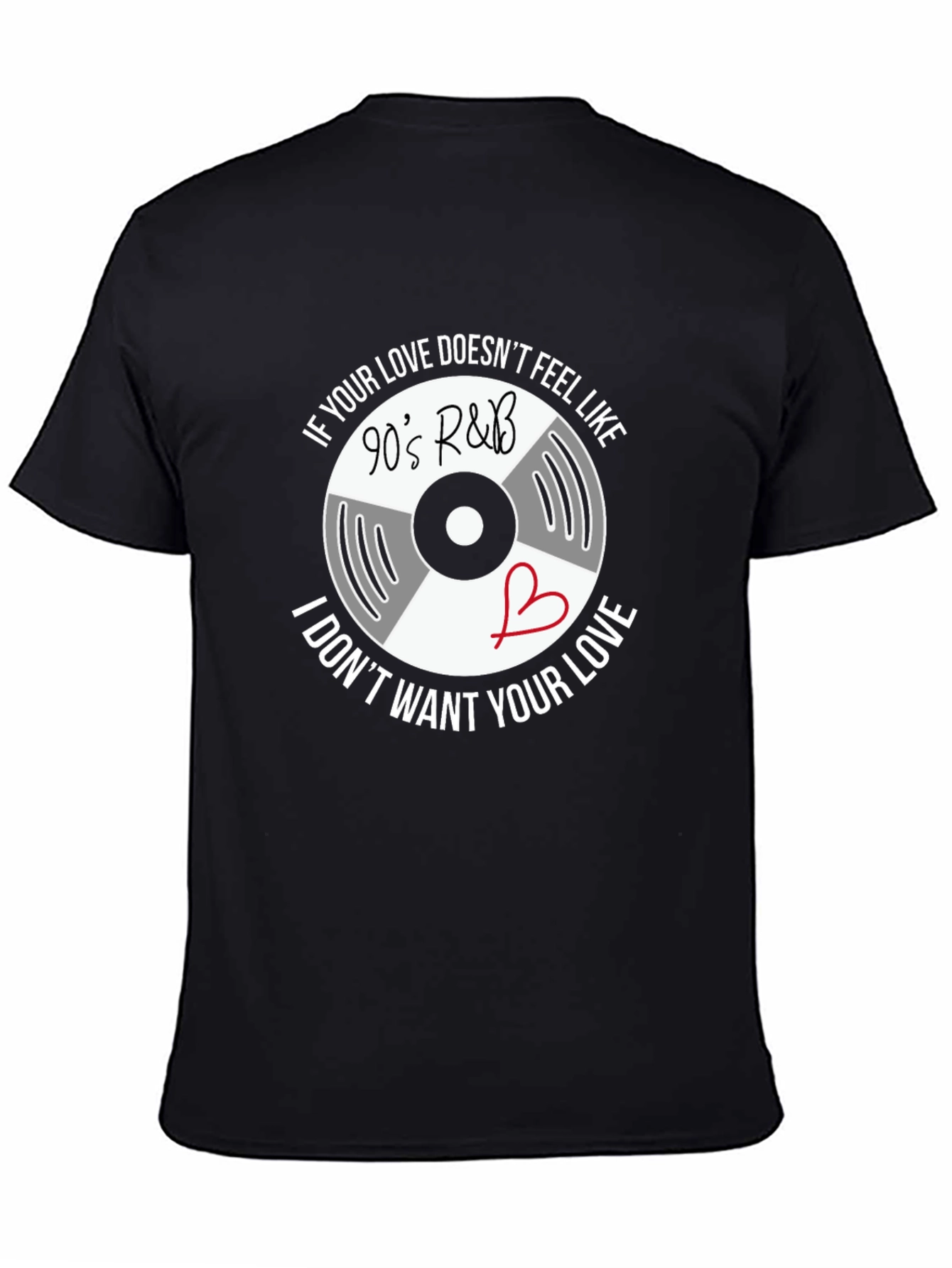 90s R&B Vinyl Graphic T-Shirt