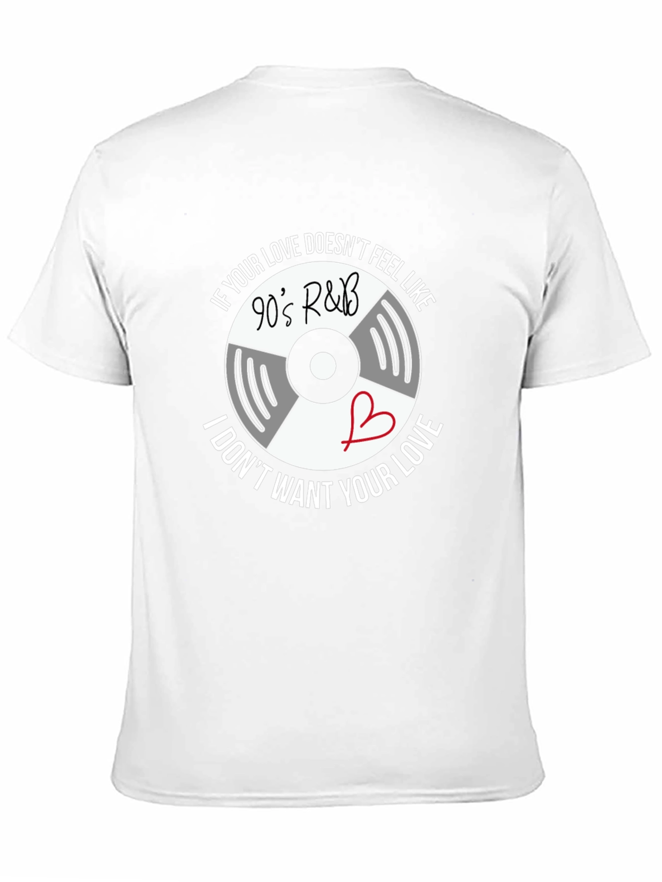 90s R&B Vinyl Graphic T-Shirt
