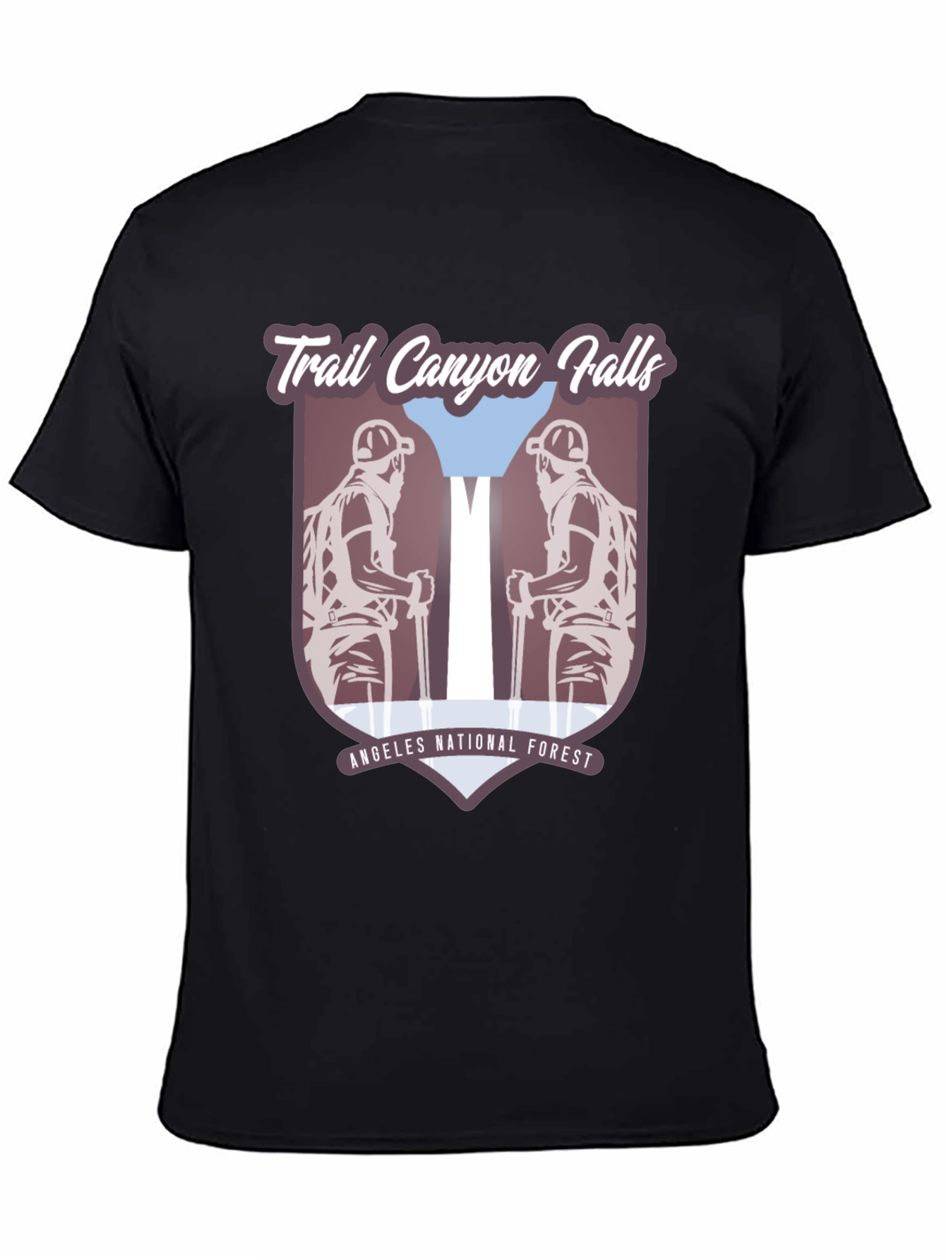 Trail Canyon Falls T-Shirt - Angeles National Forest