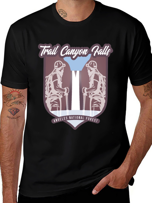 Trail Canyon Falls T-Shirt - Angeles National Forest