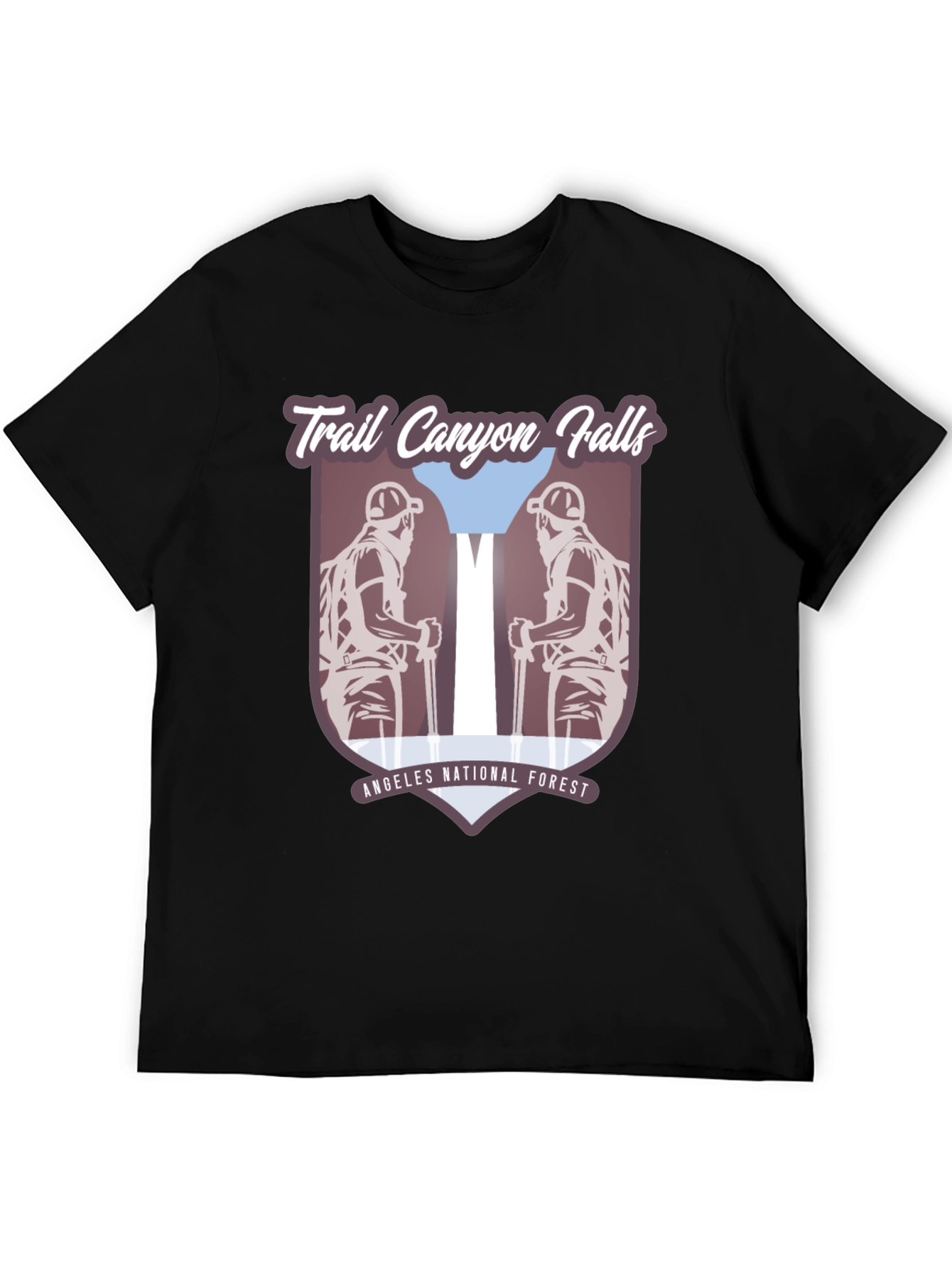 Trail Canyon Falls T-Shirt - Angeles National Forest