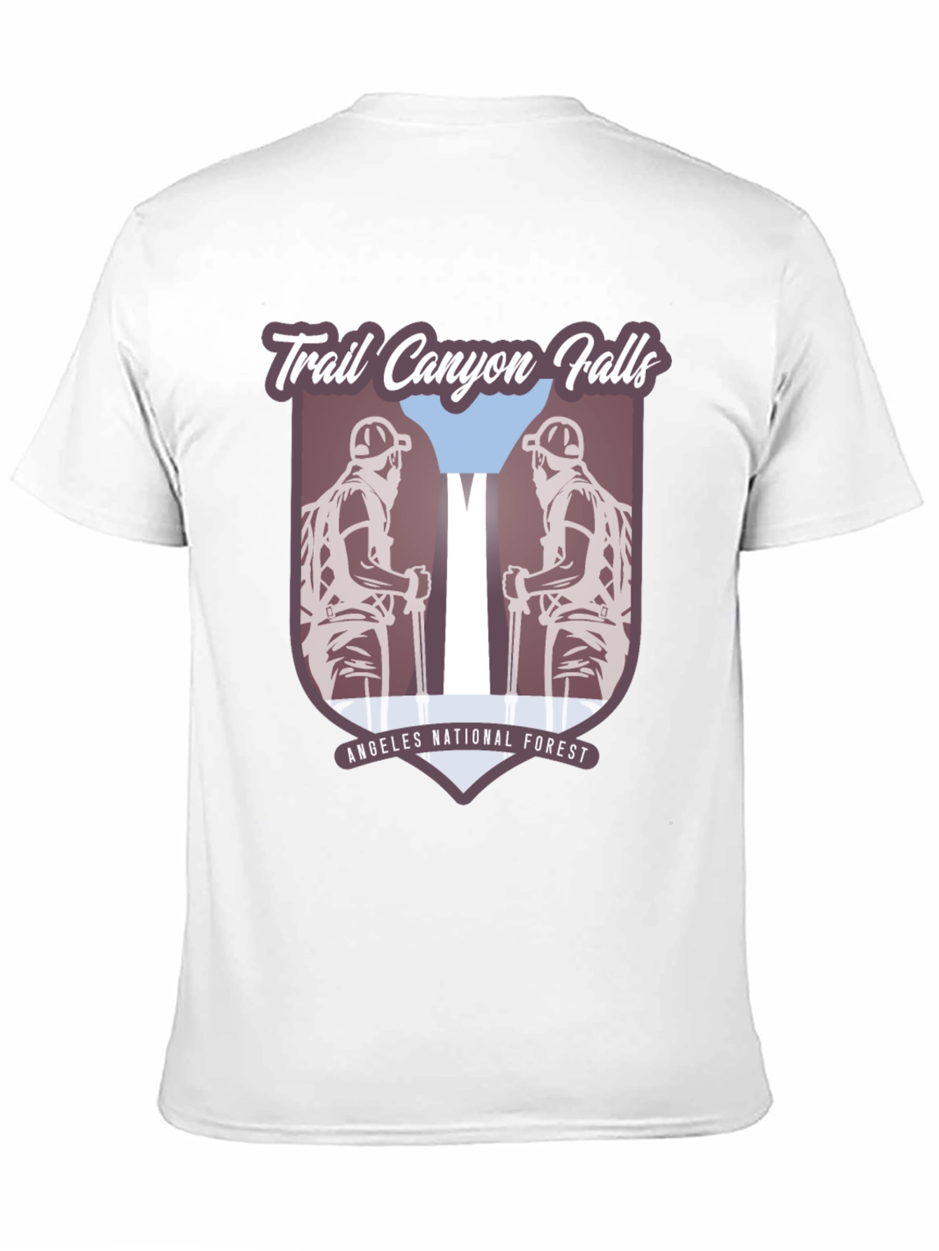 Trail Canyon Falls T-Shirt - Angeles National Forest