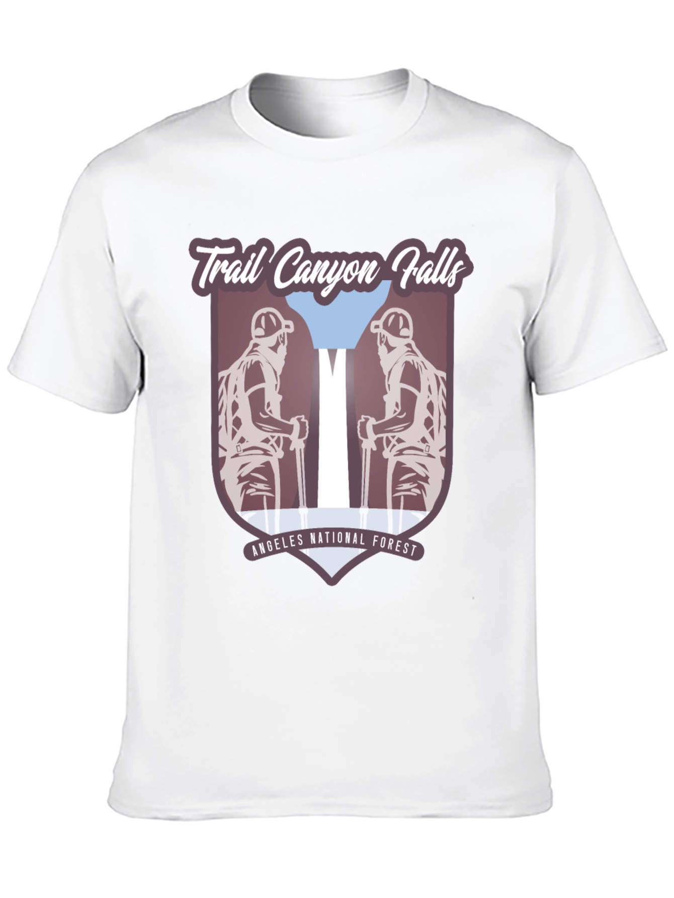 Trail Canyon Falls T-Shirt - Angeles National Forest