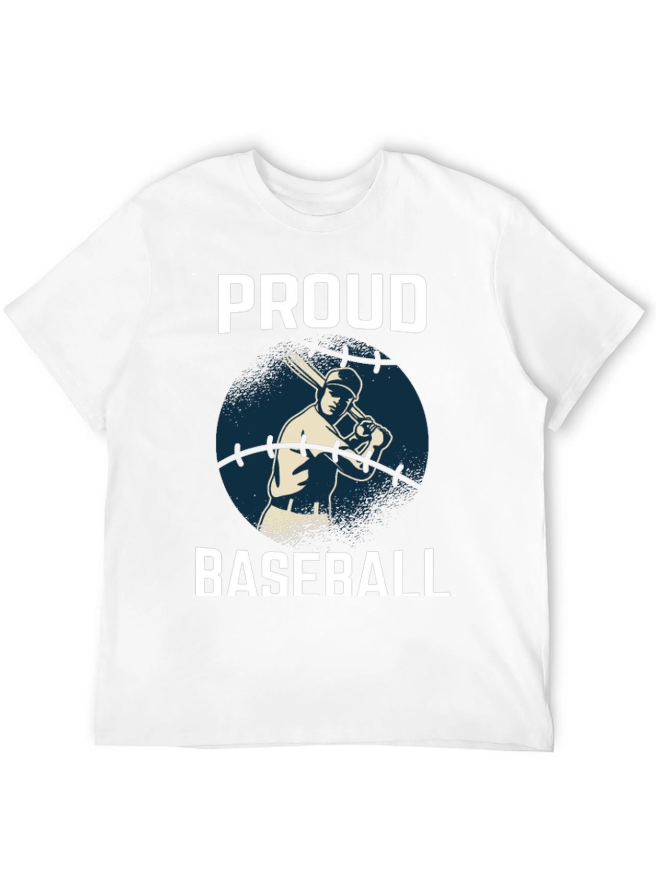 Proud Baseball Player Graphic T-Shirt