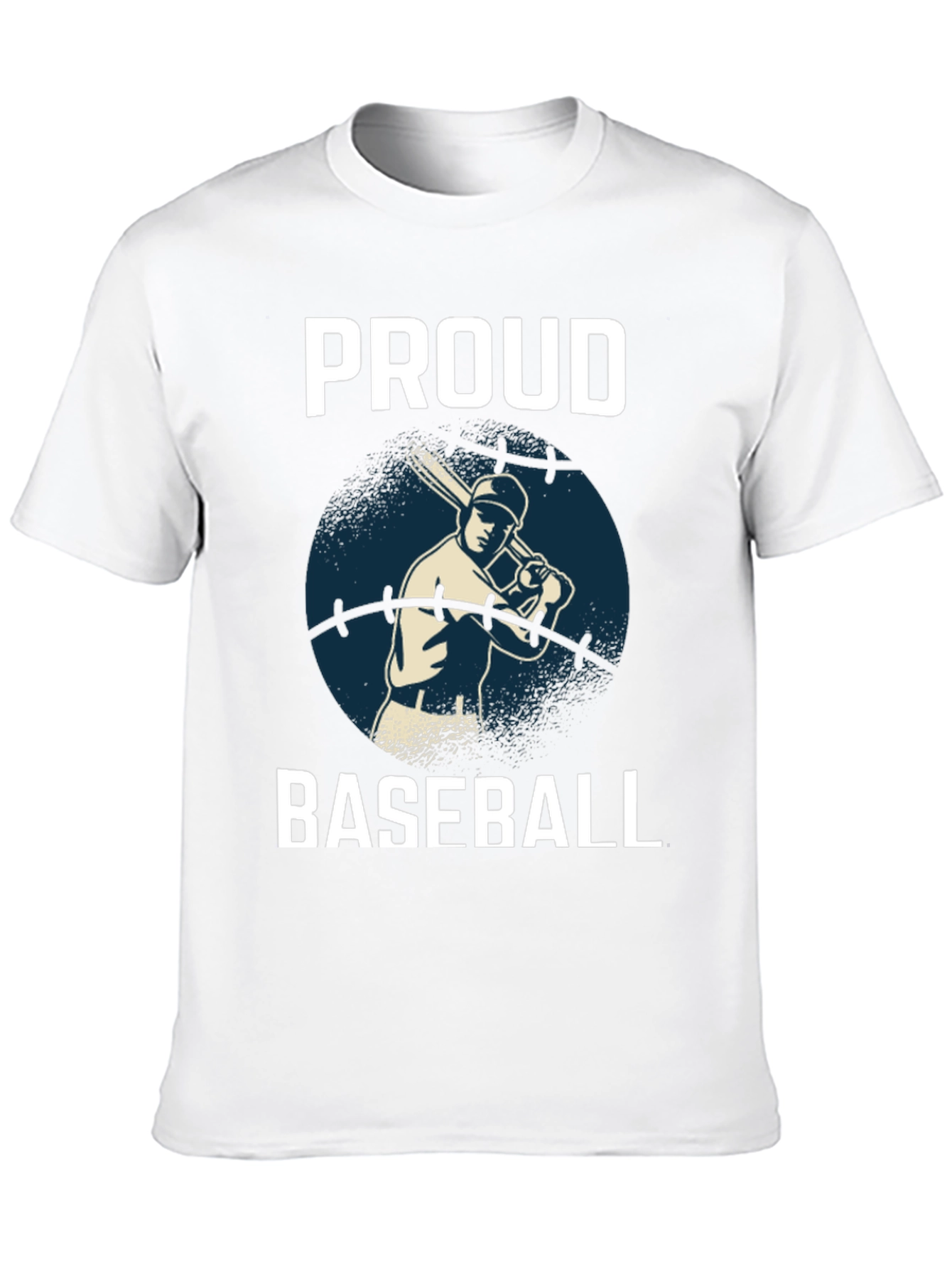 Proud Baseball Player Graphic T-Shirt