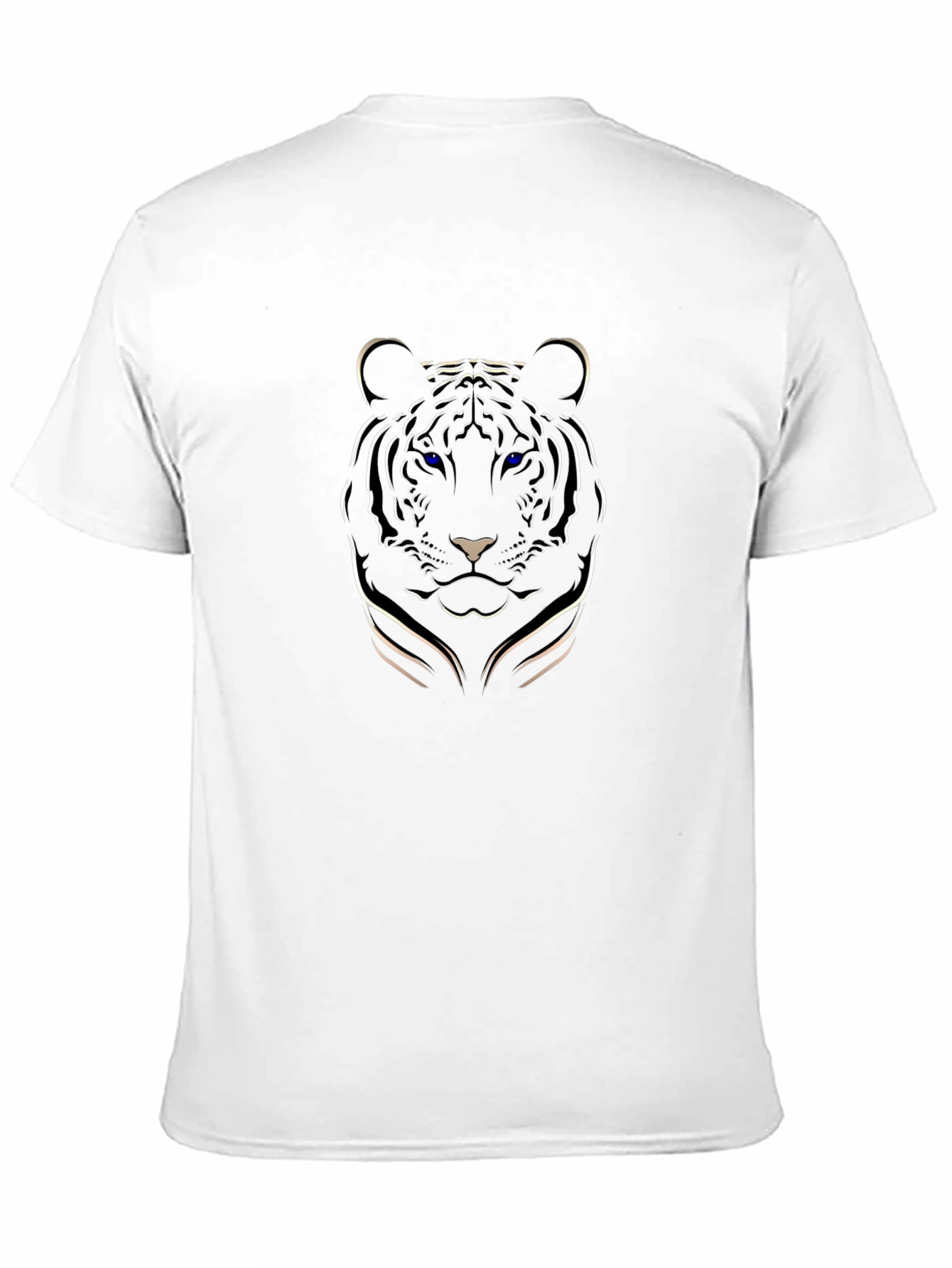 Black Tiger Graphic Tee - Mens Short Sleeve