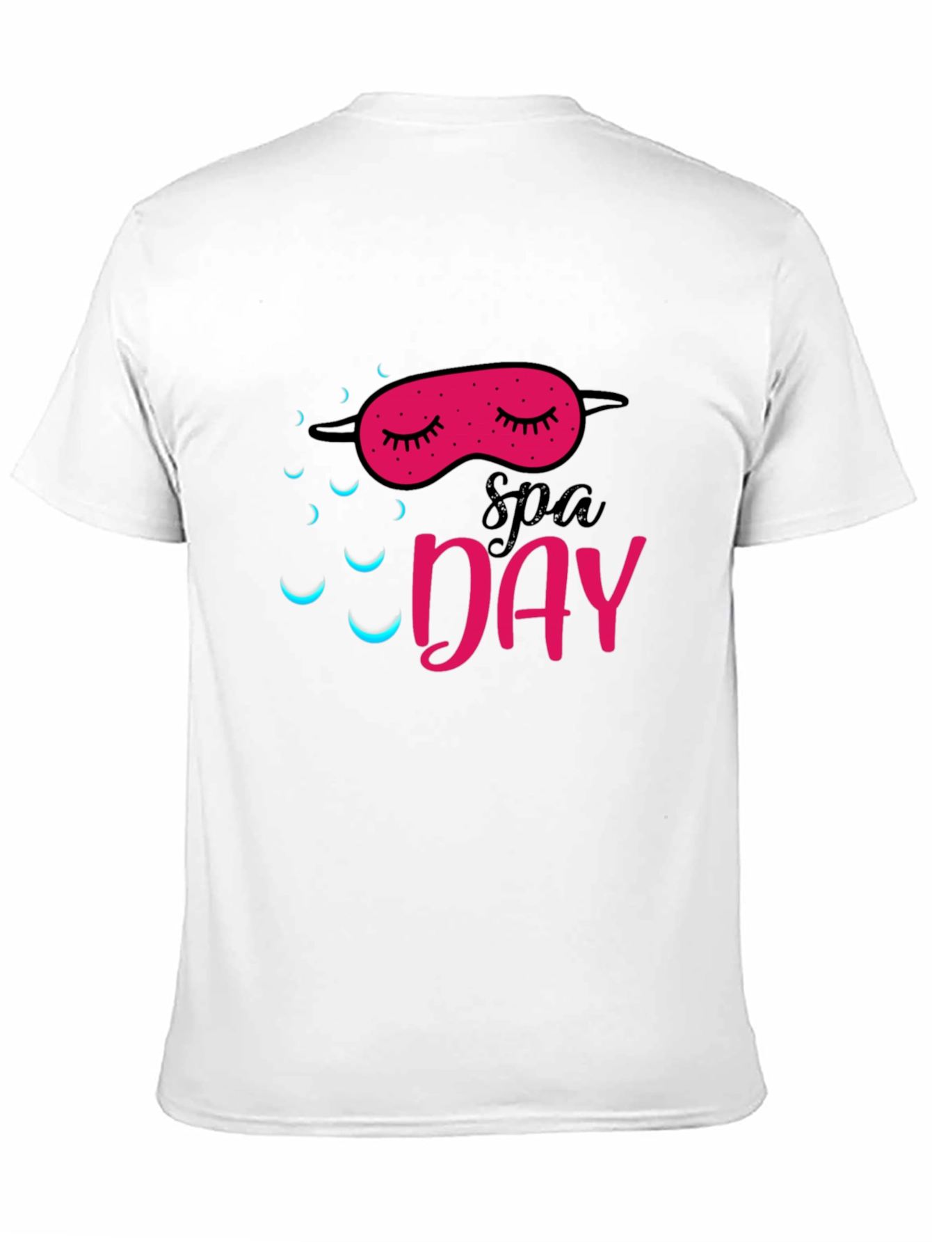 Spa Day Sleep Mask Graphic Tee