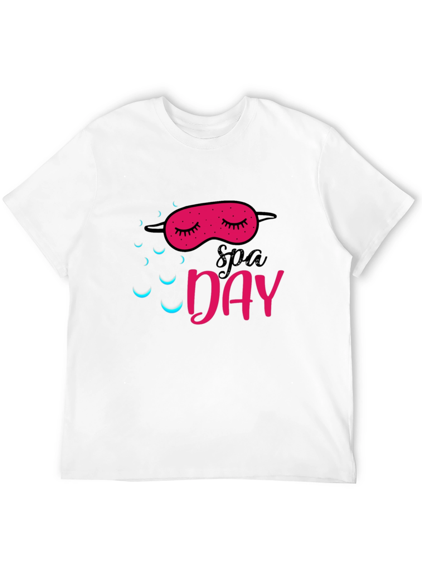 Spa Day Sleep Mask Graphic Tee