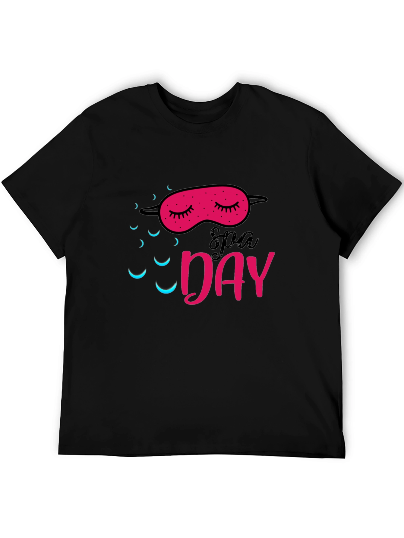 Spa Day Sleep Mask Graphic Tee