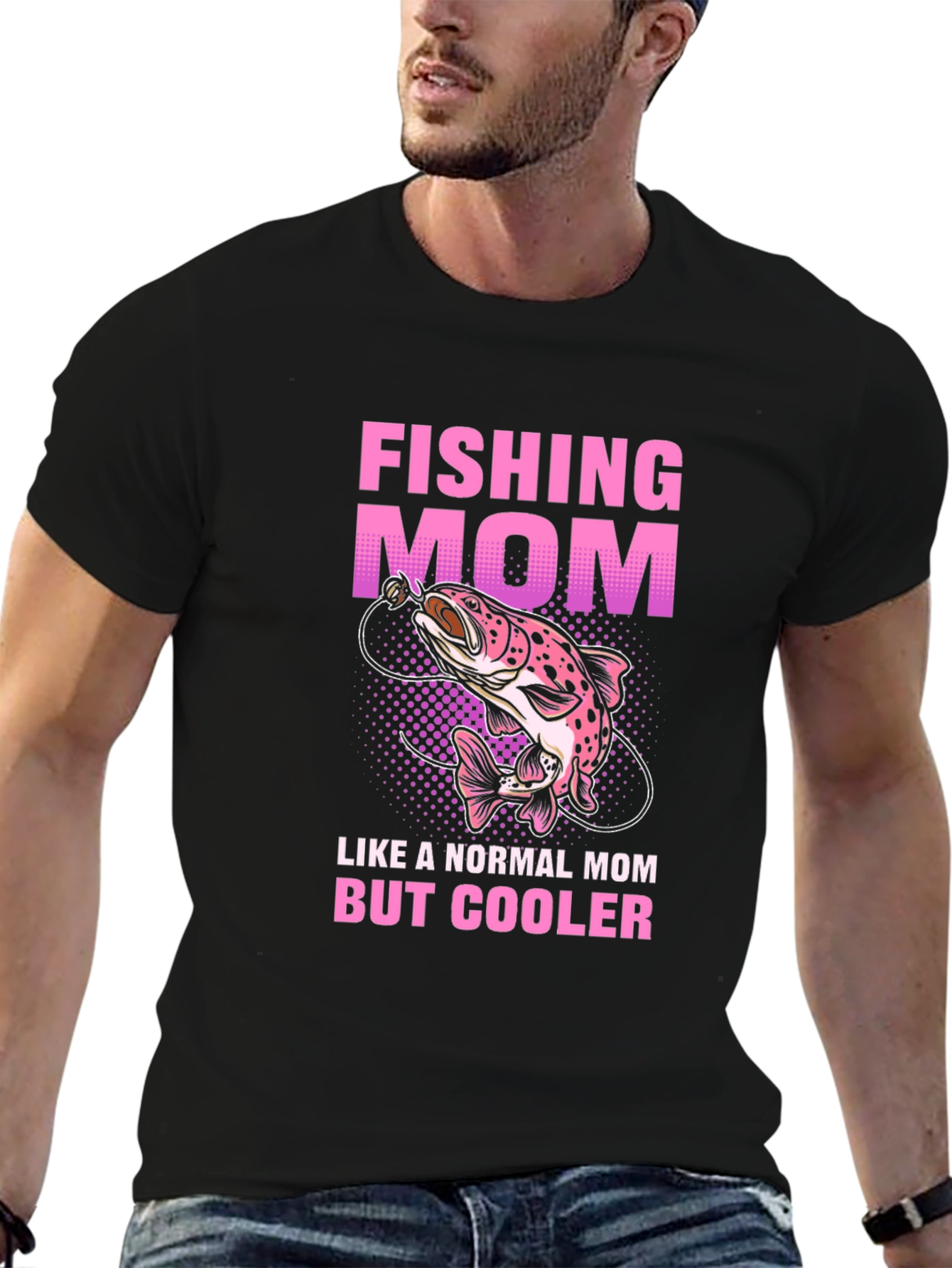 Fishing Mom T-Shirt - Cool Mothers Day Gift!