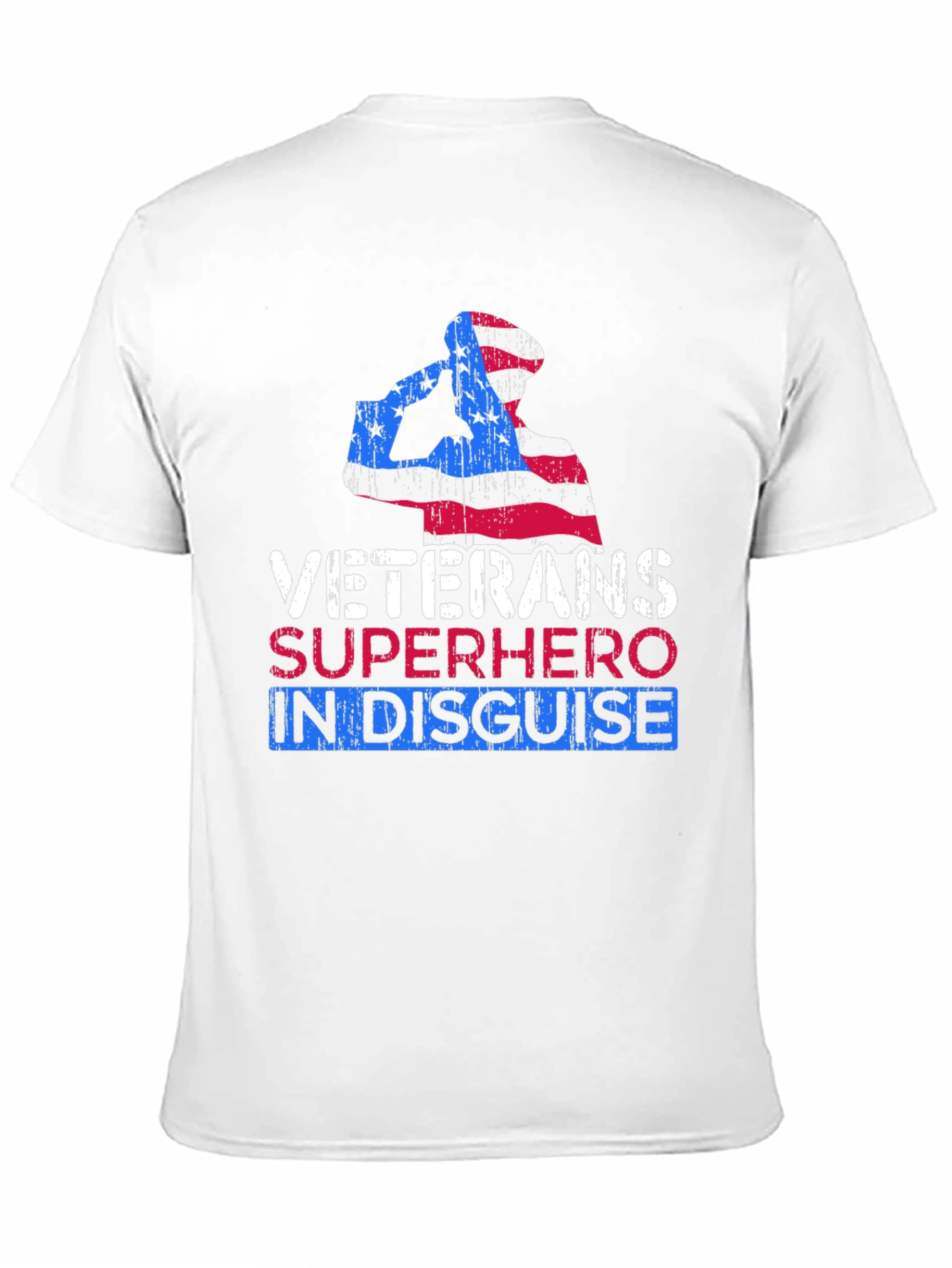 Veterans Superhero in Disguise Graphic Tee