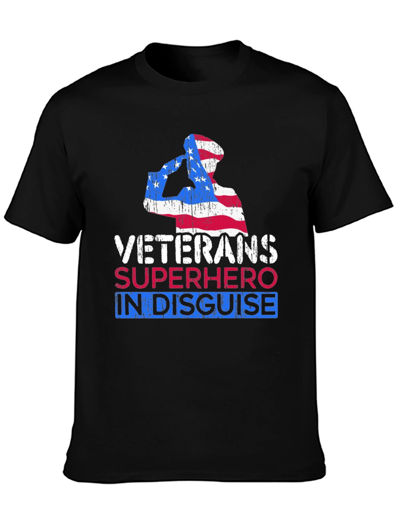 Veterans Superhero in Disguise Graphic Tee