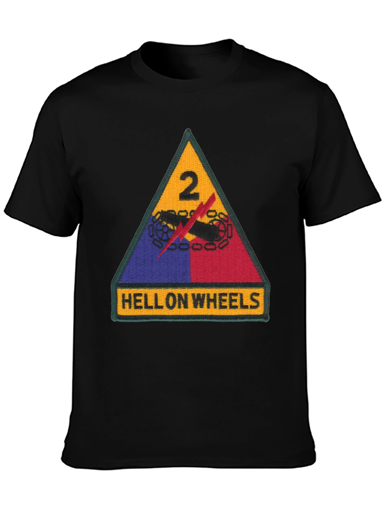 Hell On Wheels T-Shirt - 2nd Armored Division