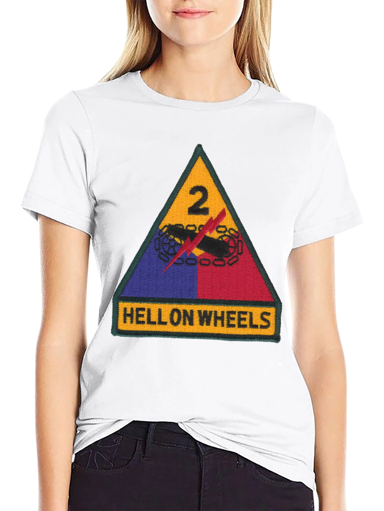 Hell On Wheels T-Shirt - 2nd Armored Division